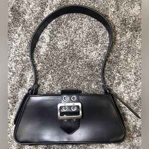 Zara Shoulder Bag with Silver Buckle